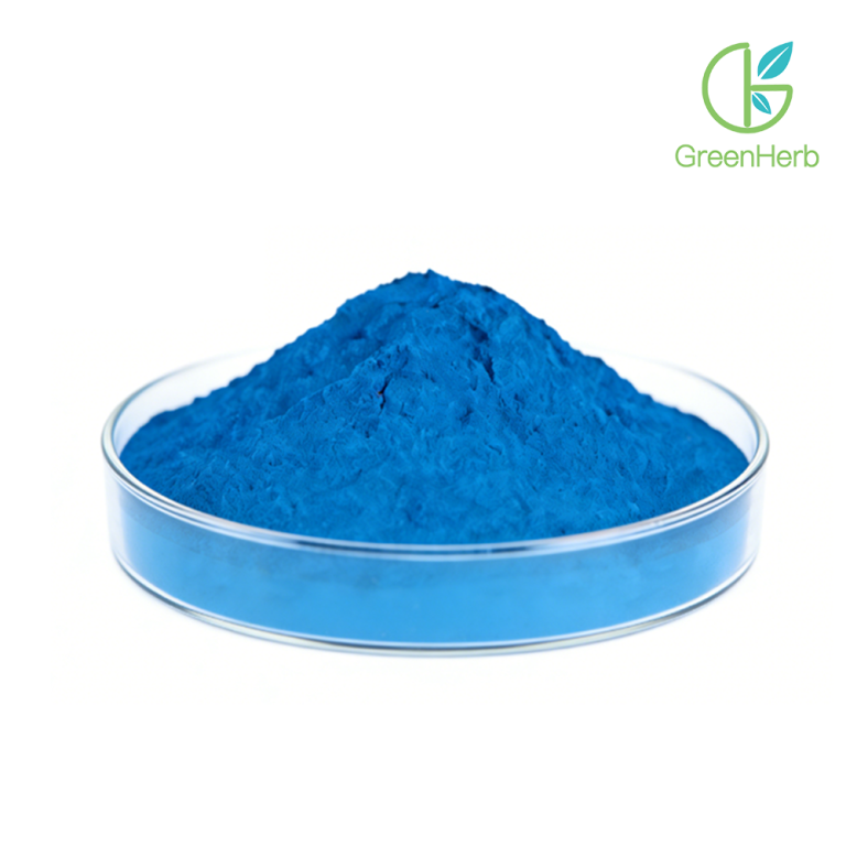 Bột tảo Spirulina màu xanh