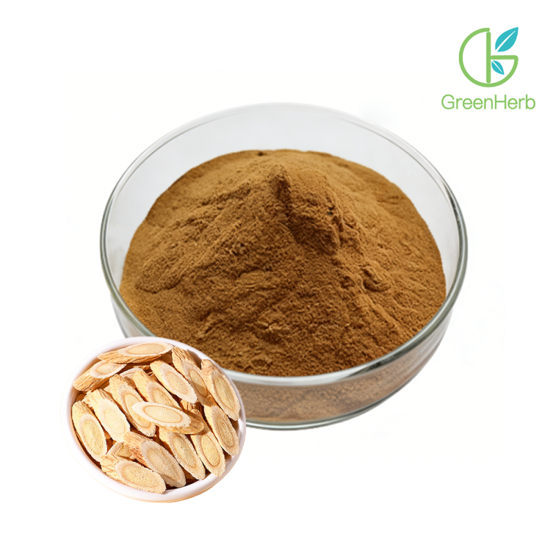 Cận cảnh nguyên liệu chiết xuất từ cây Astragalus Membranaceus