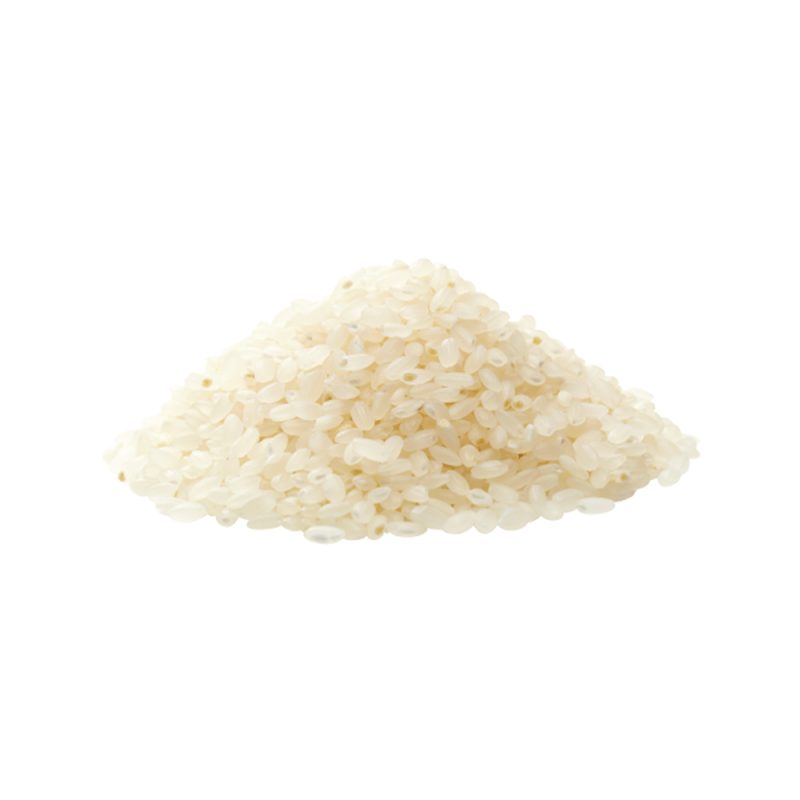 Chi tiết kết cấu cận cảnh của bột protein gạo