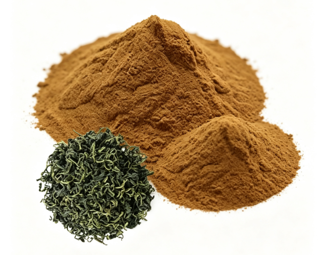 Light brown Gynostemma Extract fine powder detail